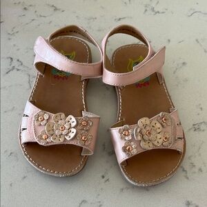 Rachel Shoes Girls Sparkly Sandals 10
